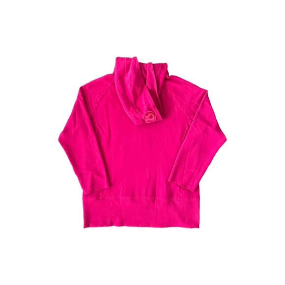 Lululemon Hoodie Women's 8 Scuba Jacket Long Sleeve Pink 3/4 Sleeve Full Zip - Picture 2 of 9